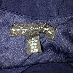 One sleeved formal dress